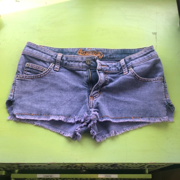 car-mar Pants - 🦄Car-Mar Blue Denim cut off Jean shorts